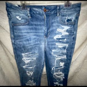 American eagle mid-rise jeggins